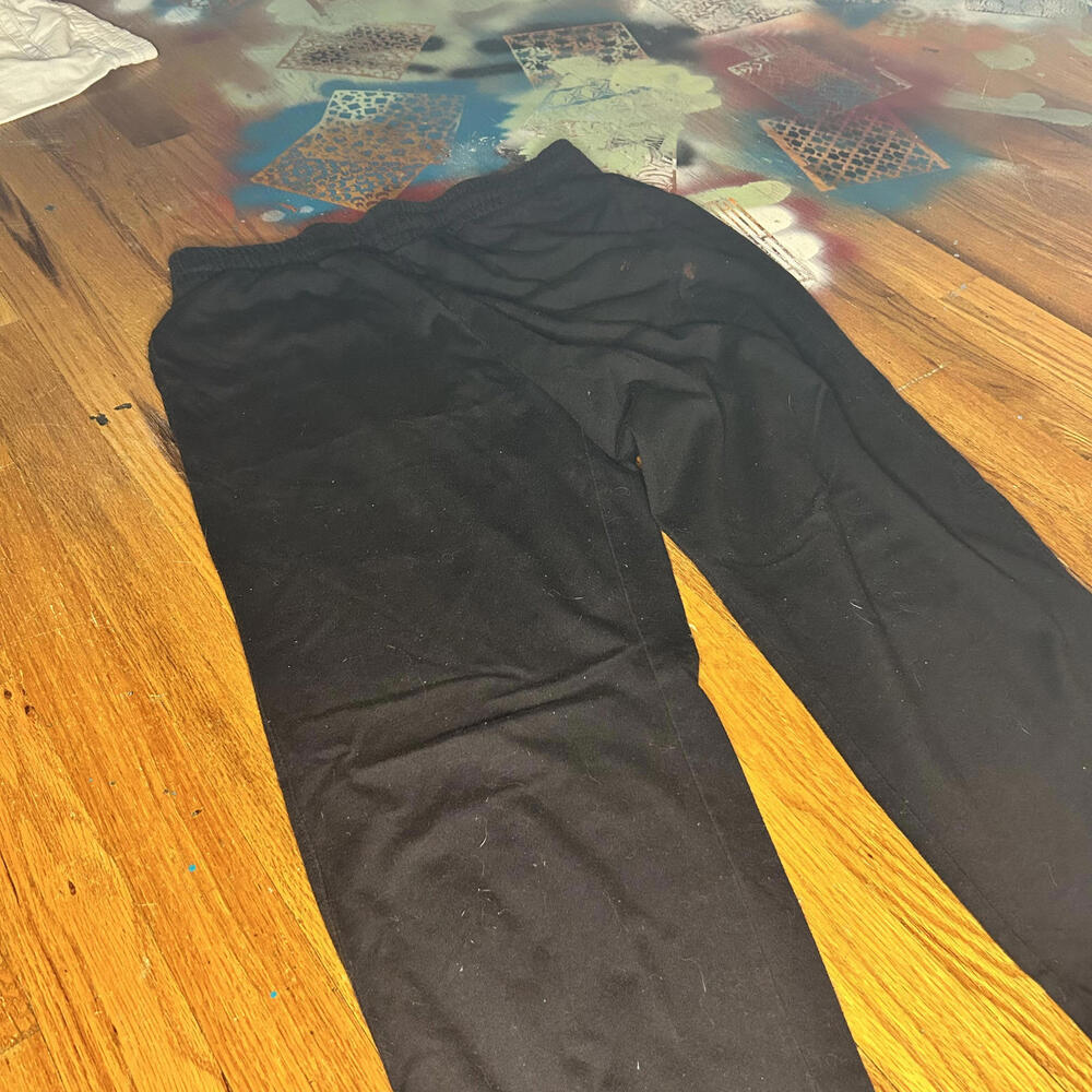 Men's Black Tek Gear Sweatpants - Medium